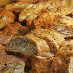 cantuccini with almonds Il Magnifico Bakery in Siena